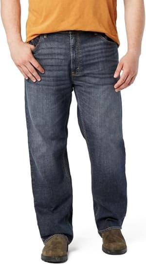 Levi Strauss Signature Gold Men's Relaxed Fit Flex Jean Pants